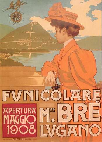 Funicolare Monte Brè Lugano 1908
