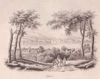 Lugano da Calprino (Paradiso) 1835