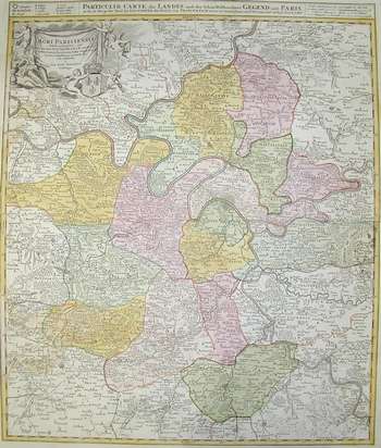 Regione di Parigi (Ile de France) 1750