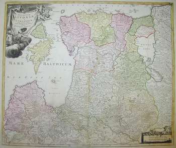 LItuania, Lettonia, Estonia 1750