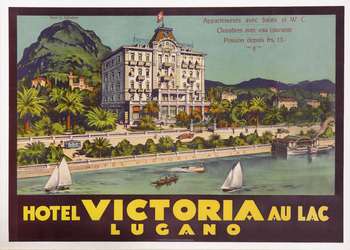 Hotel Victoria au lac Lugano