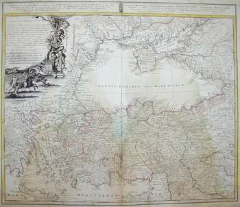 Turchia e Asia Minore 1743
