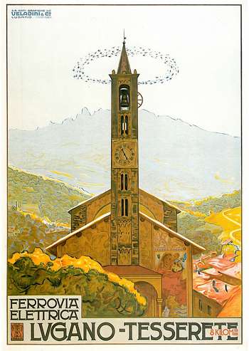 Ferrovia Lugano-Tesserete 1915 