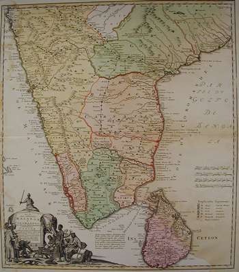 Sud dell'India e Sri Lanka 1733