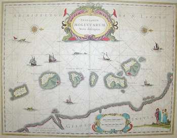 Arcipelago delle Molucche 1600 ca.
