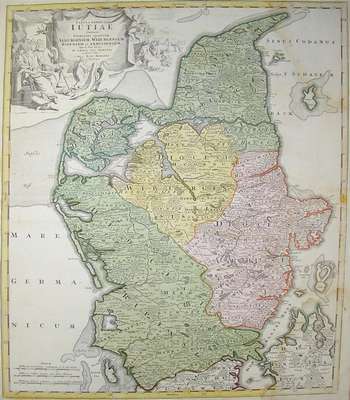 Jütland Settentrionale (Danimarca) 1750 ca.