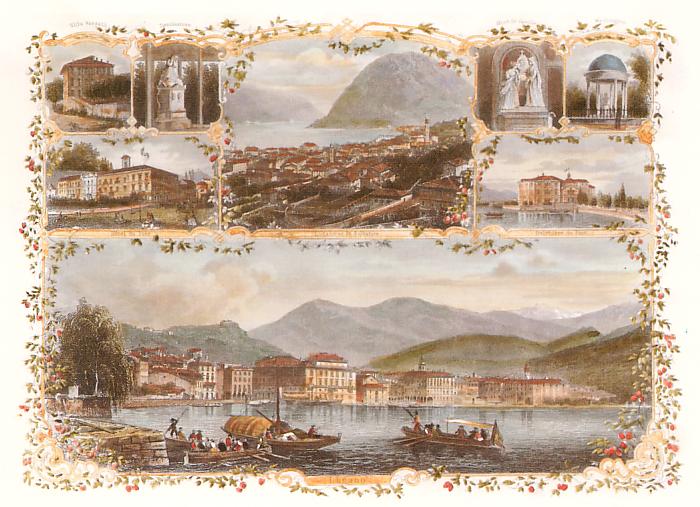 Lugano Souvenir 1869