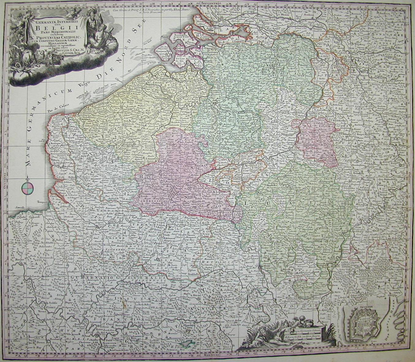 Belgio, Olanda e Lussemburgo 1720