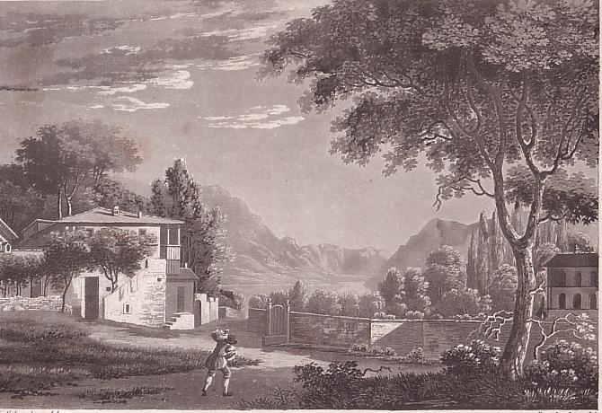 Lugano Contrada di Sassello 1830