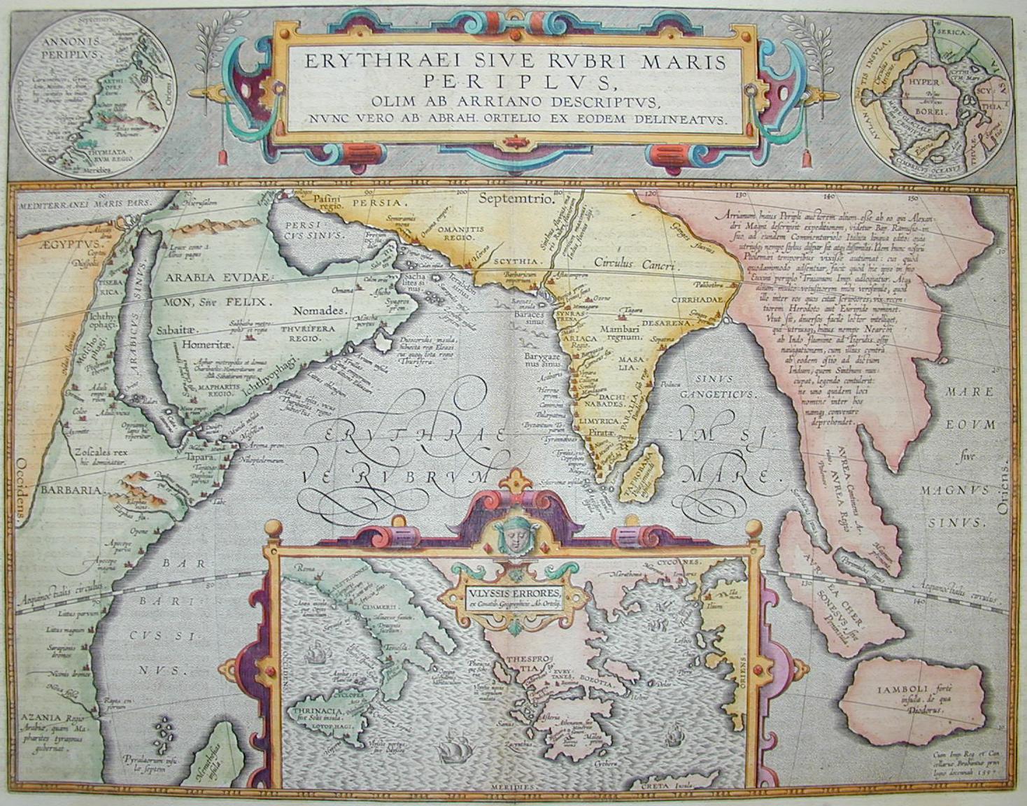 Eritrea, l'errore di Ulisse (colori) 1597
