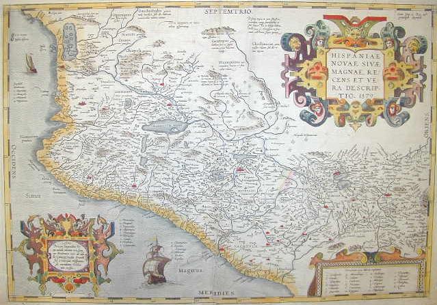 Nuova Spagna (Messico) 1579