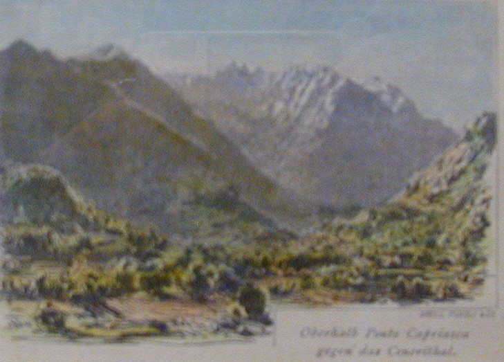 Monte Tamaro vista da Capriasca 1886