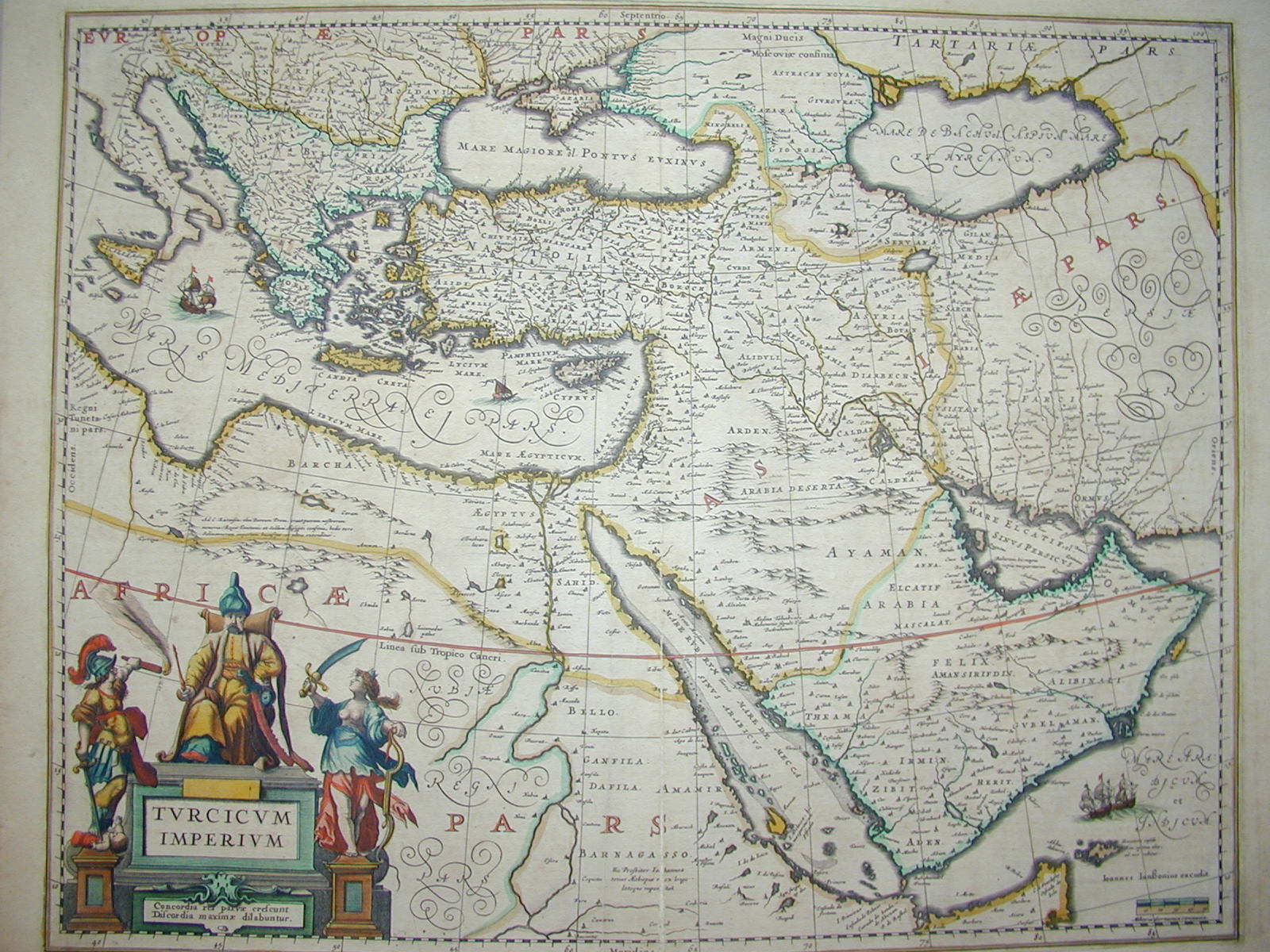 Impero Turco 1650