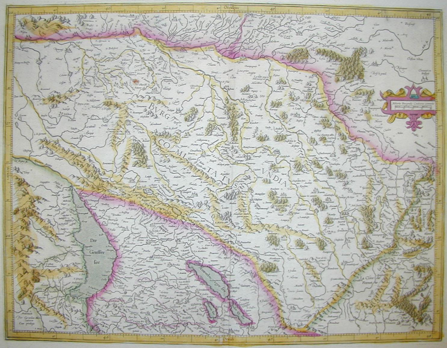 Regione di Ginevra 1580