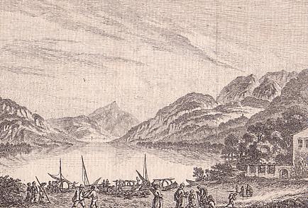 Lugano da Capolago e Monte San Salvatore 1789