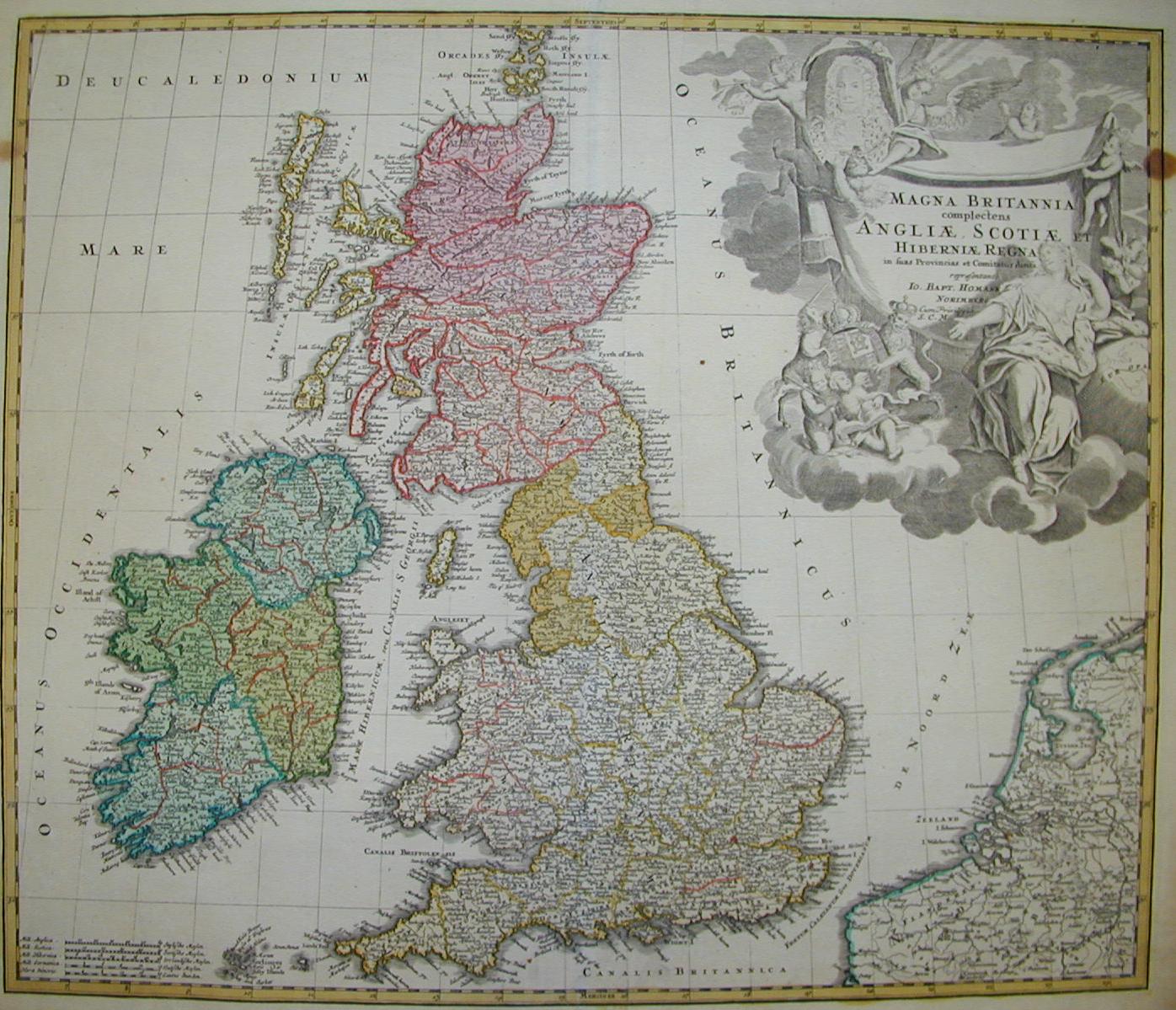 Gran Bretagna 1740 ca.