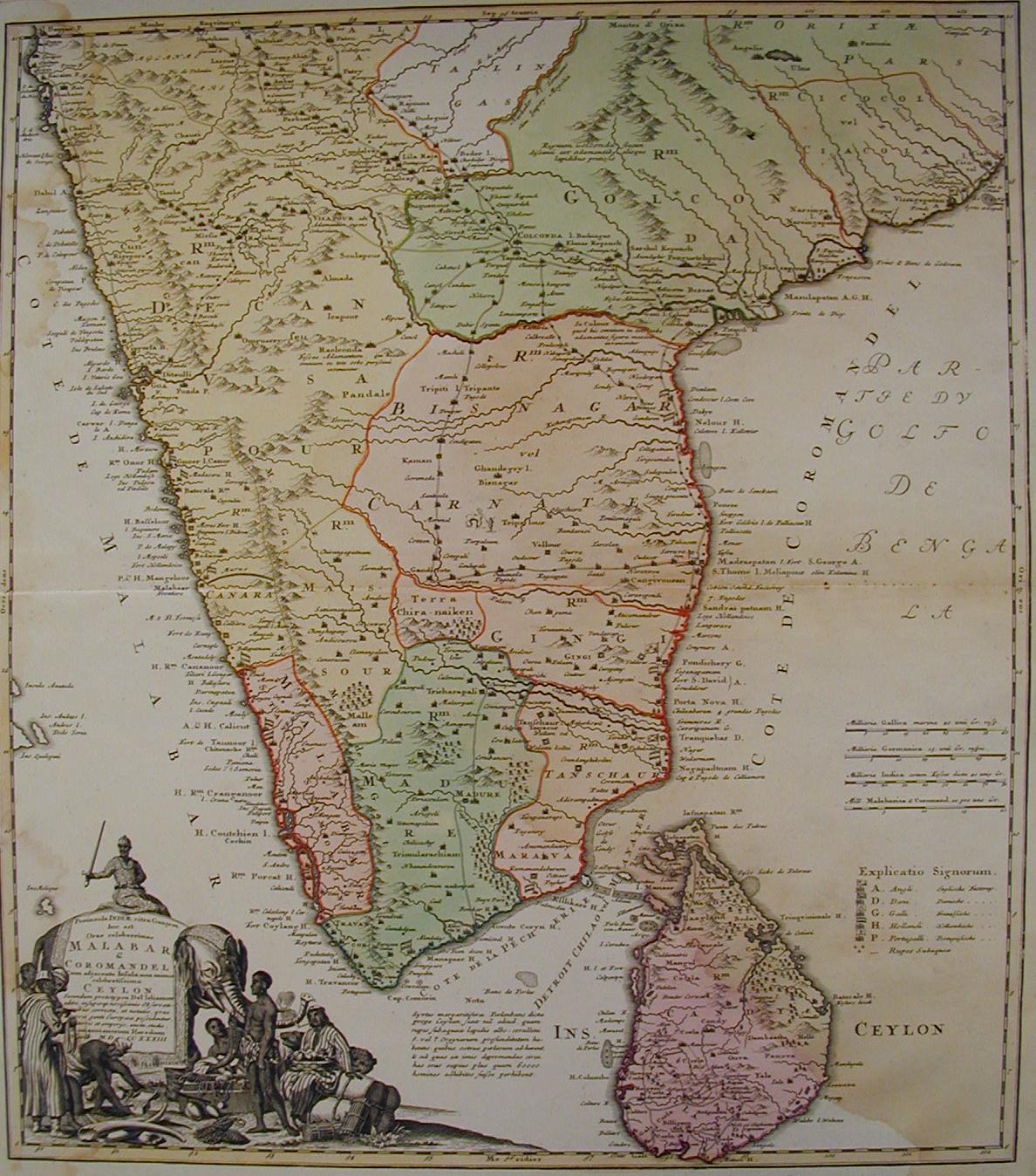 Sud dell'India e Sri Lanka 1733