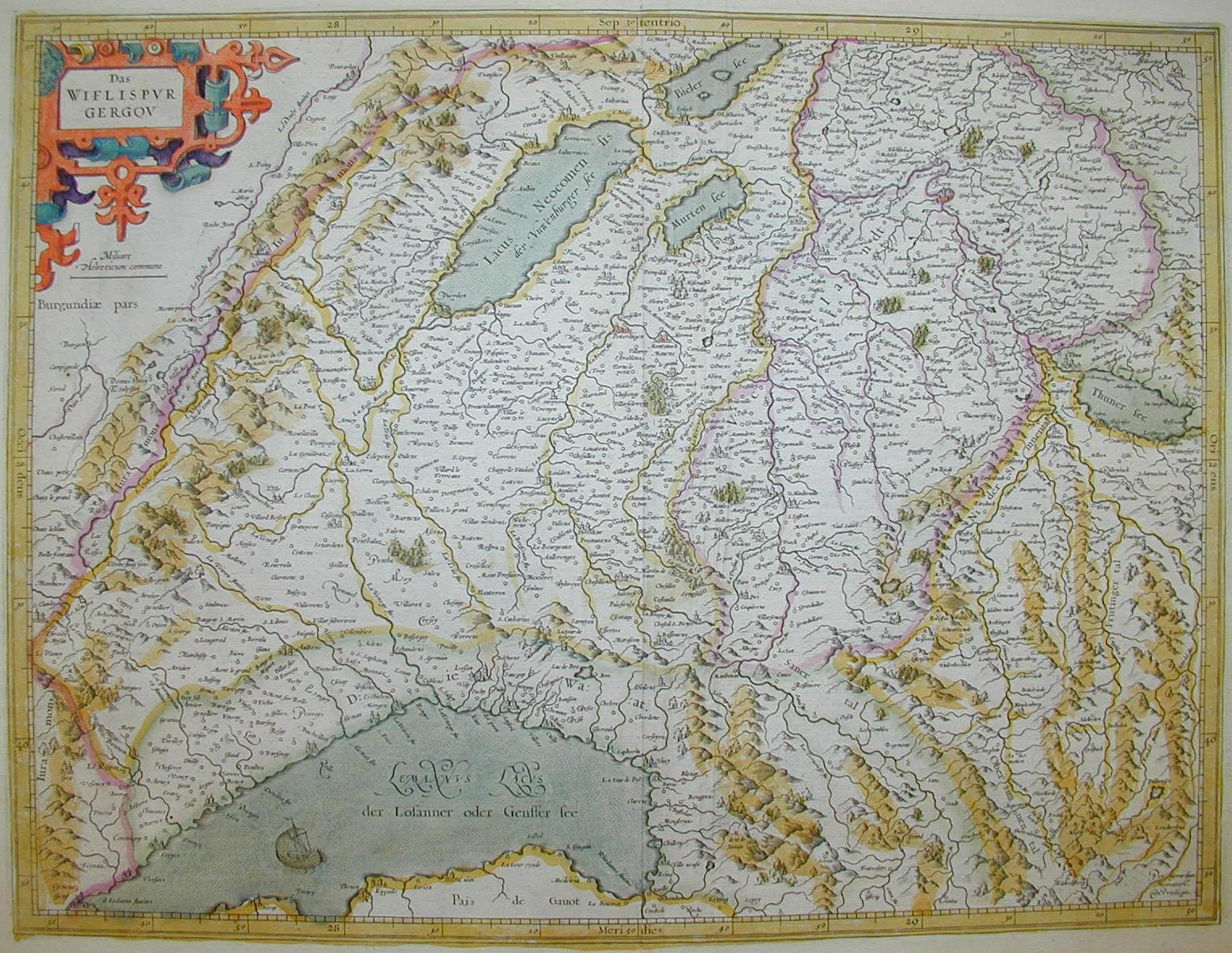 Svizzera Romanda 1580