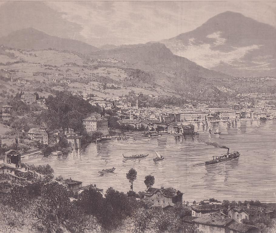 Lugano da Calprino (Paradiso) 1881