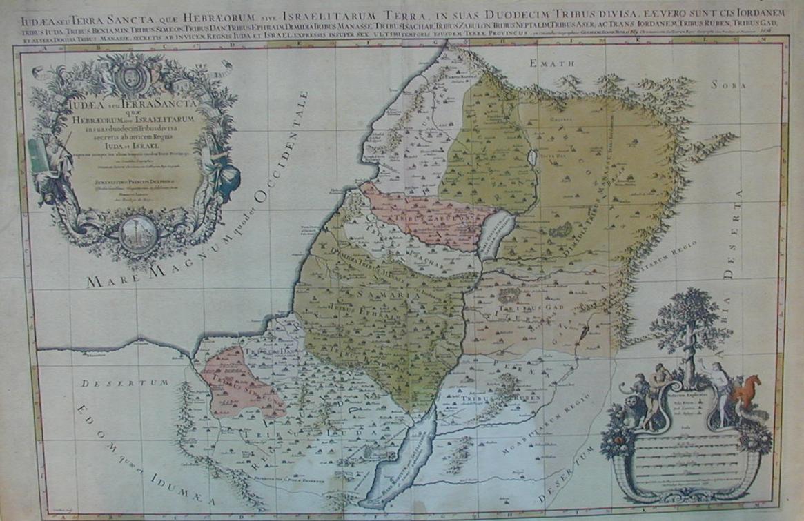 Guidea, Terra Santa, Israele 1696