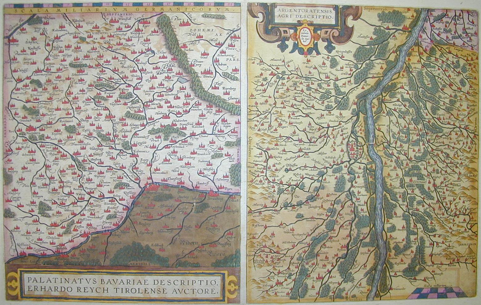 Baviera e Alsazia 1600 ca.