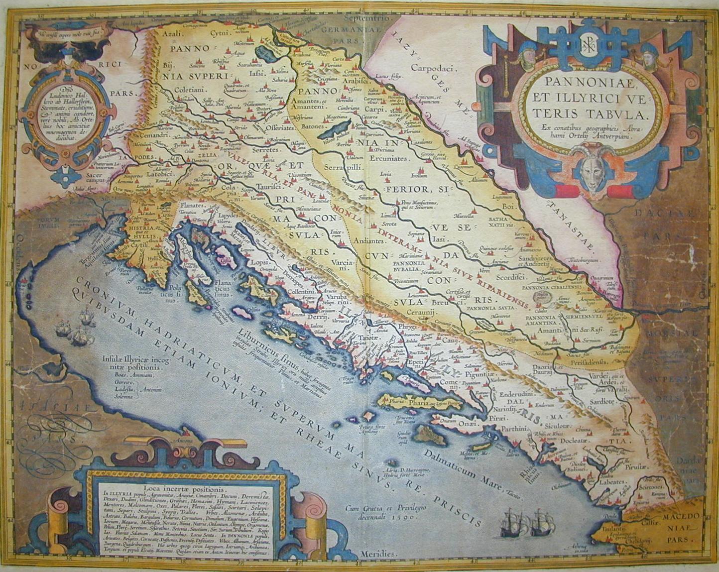 Istria, Slovenia, Croazia 1580